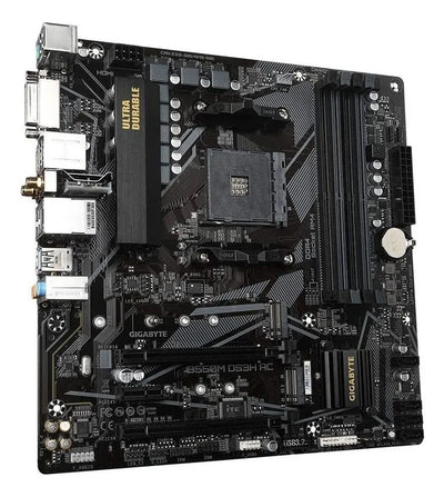 Motherboard Gigabyte B550m Ds3h Ac Amd Am4 Ddr4 Wifi Negro