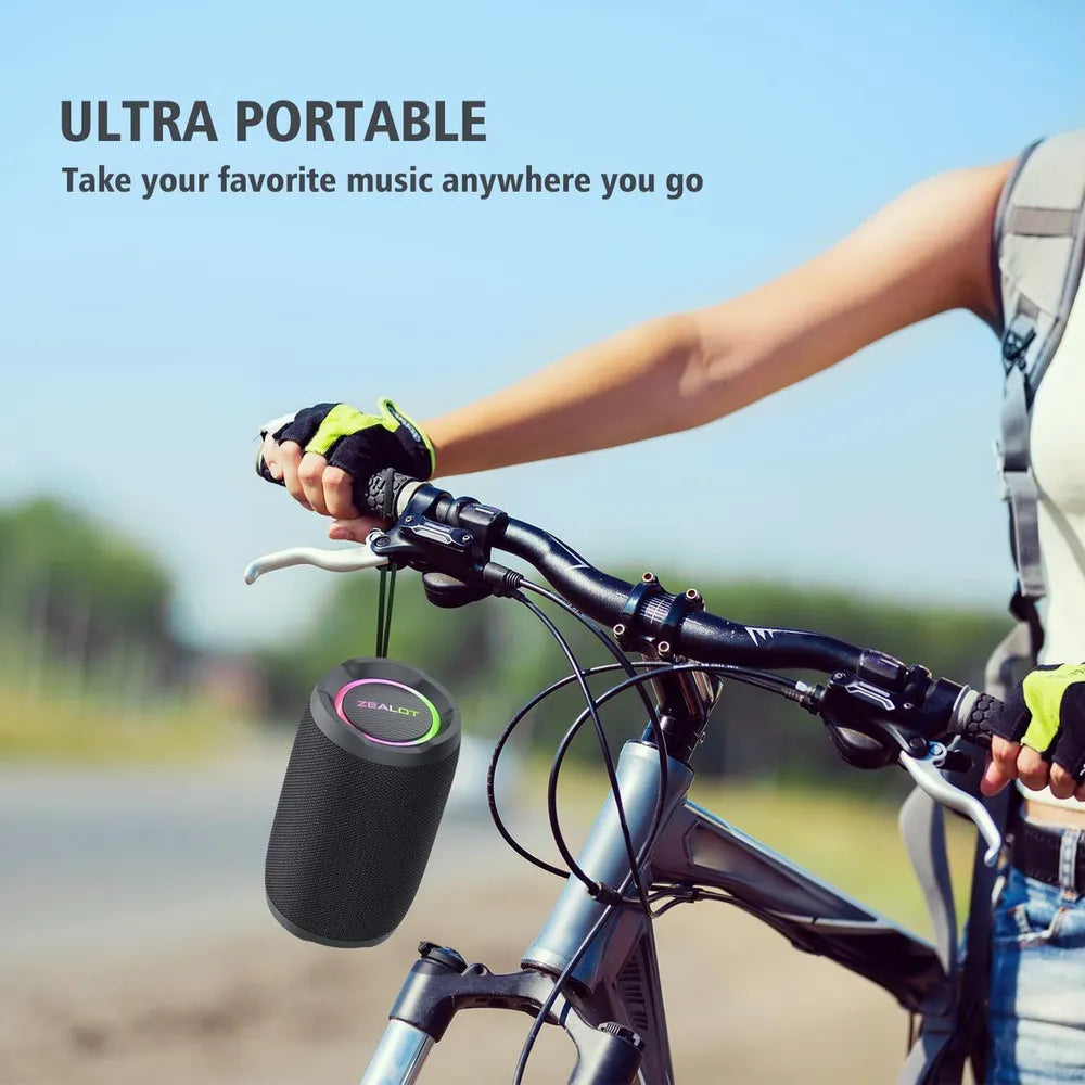 Parlante Premium Bluetooth Portátil Zealot S49 Resistente