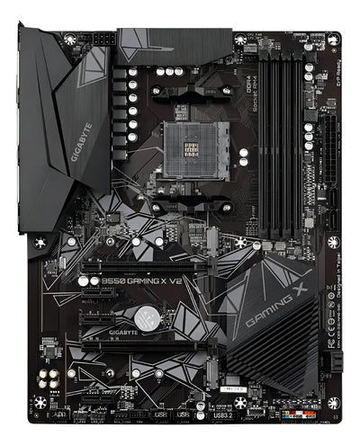 Motherboard Gigabyte B550 Gaming X V2 Ddr4 Am4 Color Negro