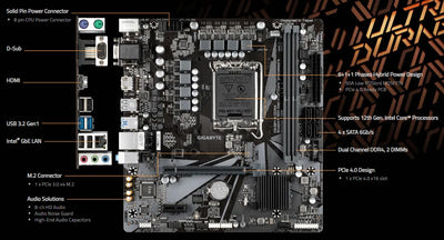 Combo Board H610 Procesador Intel Core I7 12700f Ram 16gb Pc