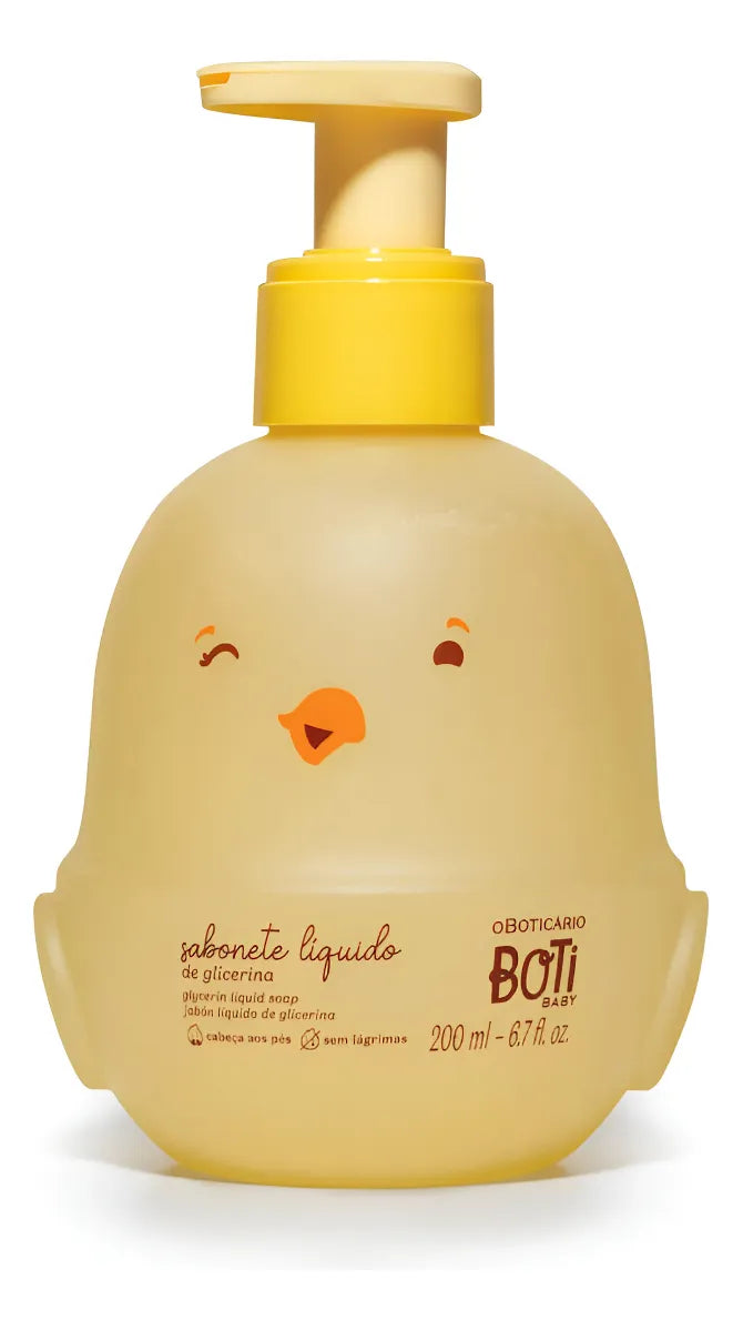 Jabón Líquido Para Bebé Oboticário 200 Ml