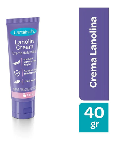 Crema Pezones Lanolina Para Mamás Lactantes Lansinoh 40g