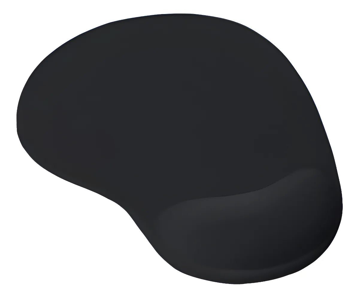 Pad Mouse Ergonómico Con Apoyo En Gel Para La Muñeca - Negro