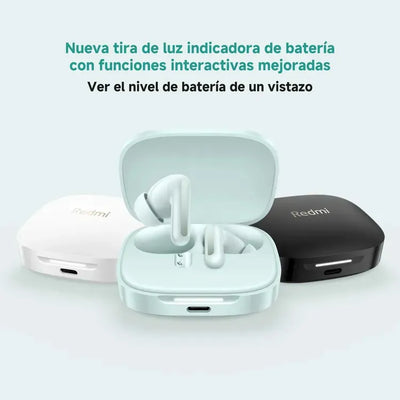 Xiaomi Redmi Buds 6, Auriculares Táctil Ip54, Blanco