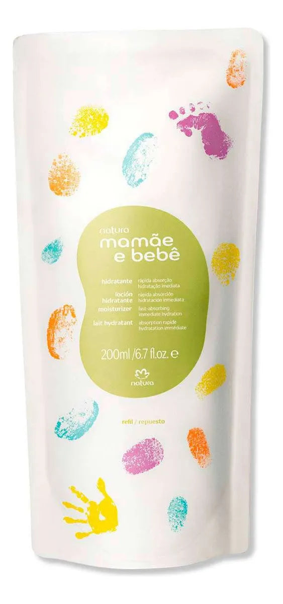 Loción Corporal Mama E Bebe Repuesto Natura