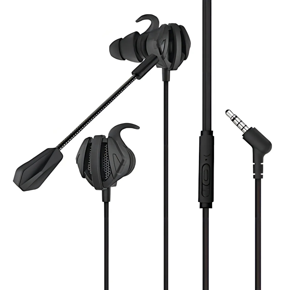 Producto Generico - Maxell Auriculares Con Micrófono Desmo. Color negro