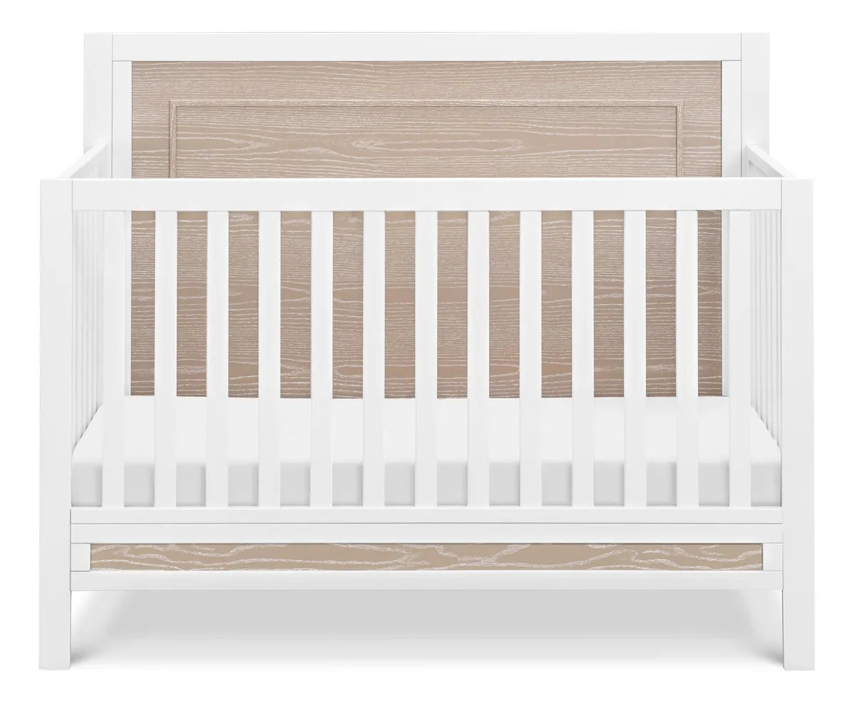 Carter's By Davinci Radley - Cuna Convertible 4 En 1 En Col. Color Blanco Y Madera Costera