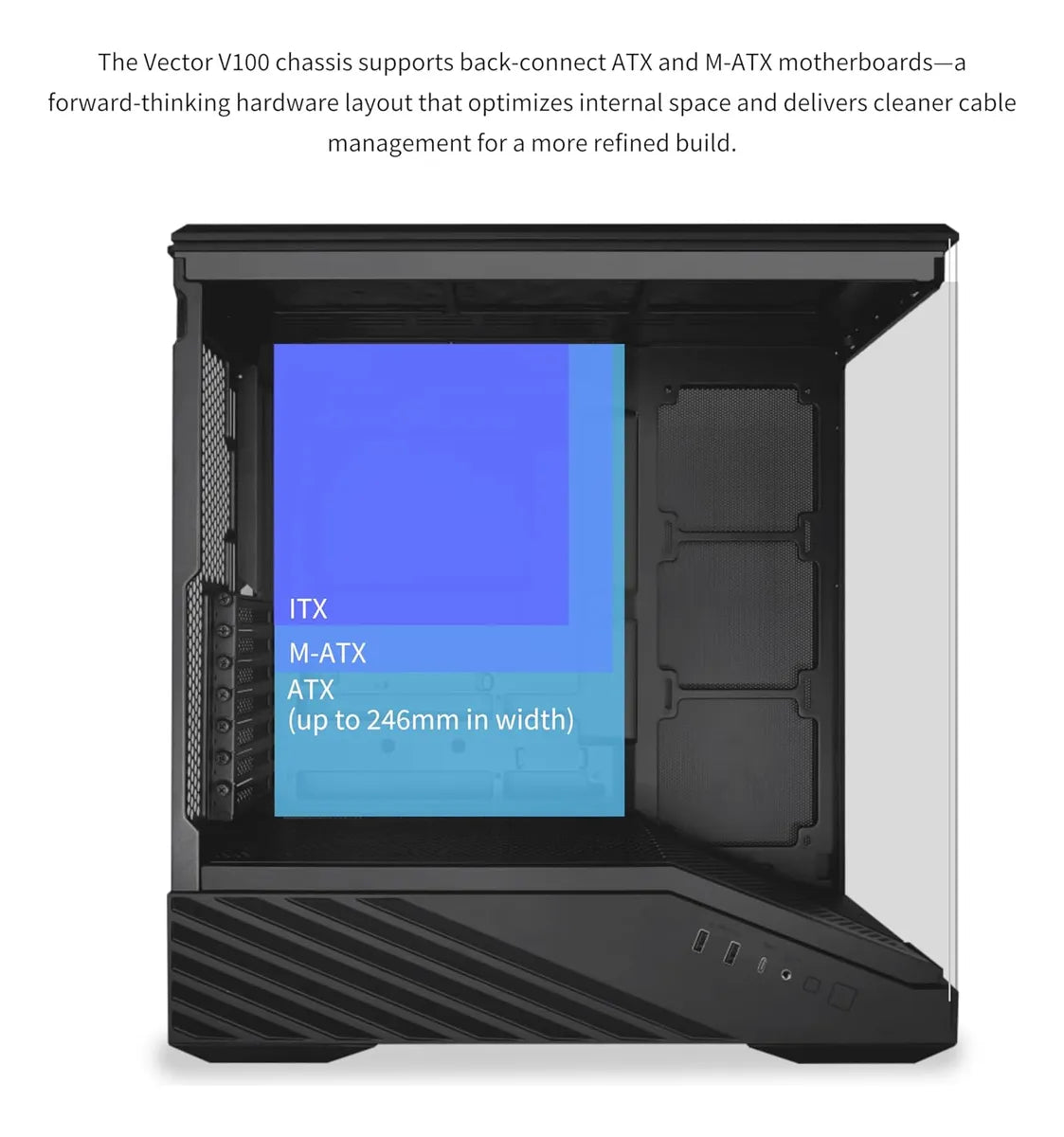Gabinete Lian Li V100: Estilo Y Rendimiento Superior