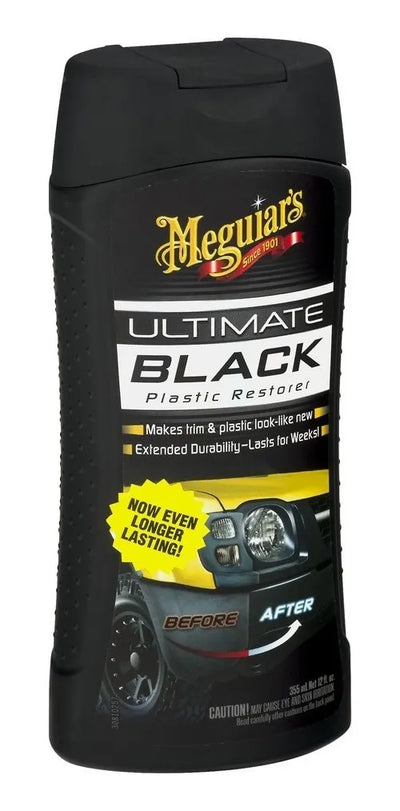 Meguiar's Ultimate Black - Restaurador De Plásticos Negros