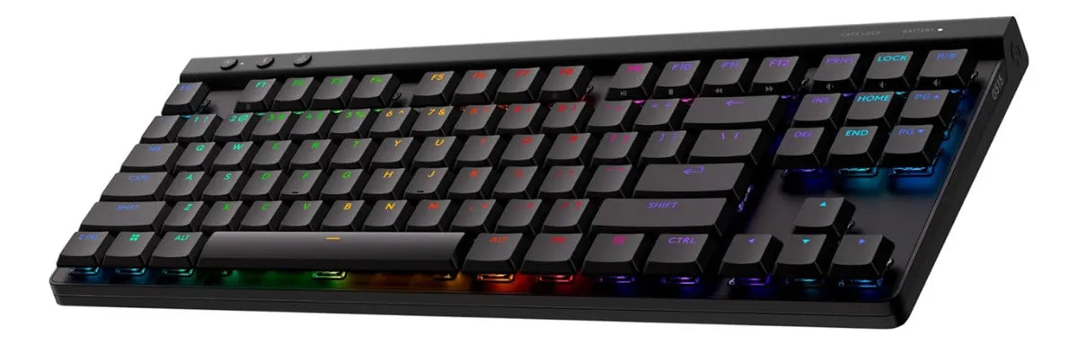 Teclado Logitech G G515 Tkl Lightspeed/bt Lightsync Rgb Teclado Negro Idioma Inglés Us