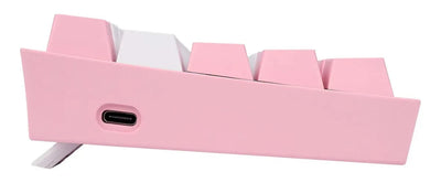 Teclado Redragon K616-rgb Fizz Pro Red Español - White/pink Color Del Teclado Blanco/rosa