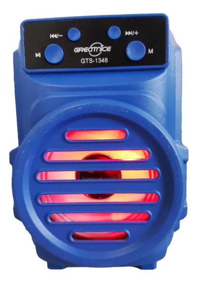 Parlante Bocina Portátil Radio Usb Sd Bluetooth Recargable