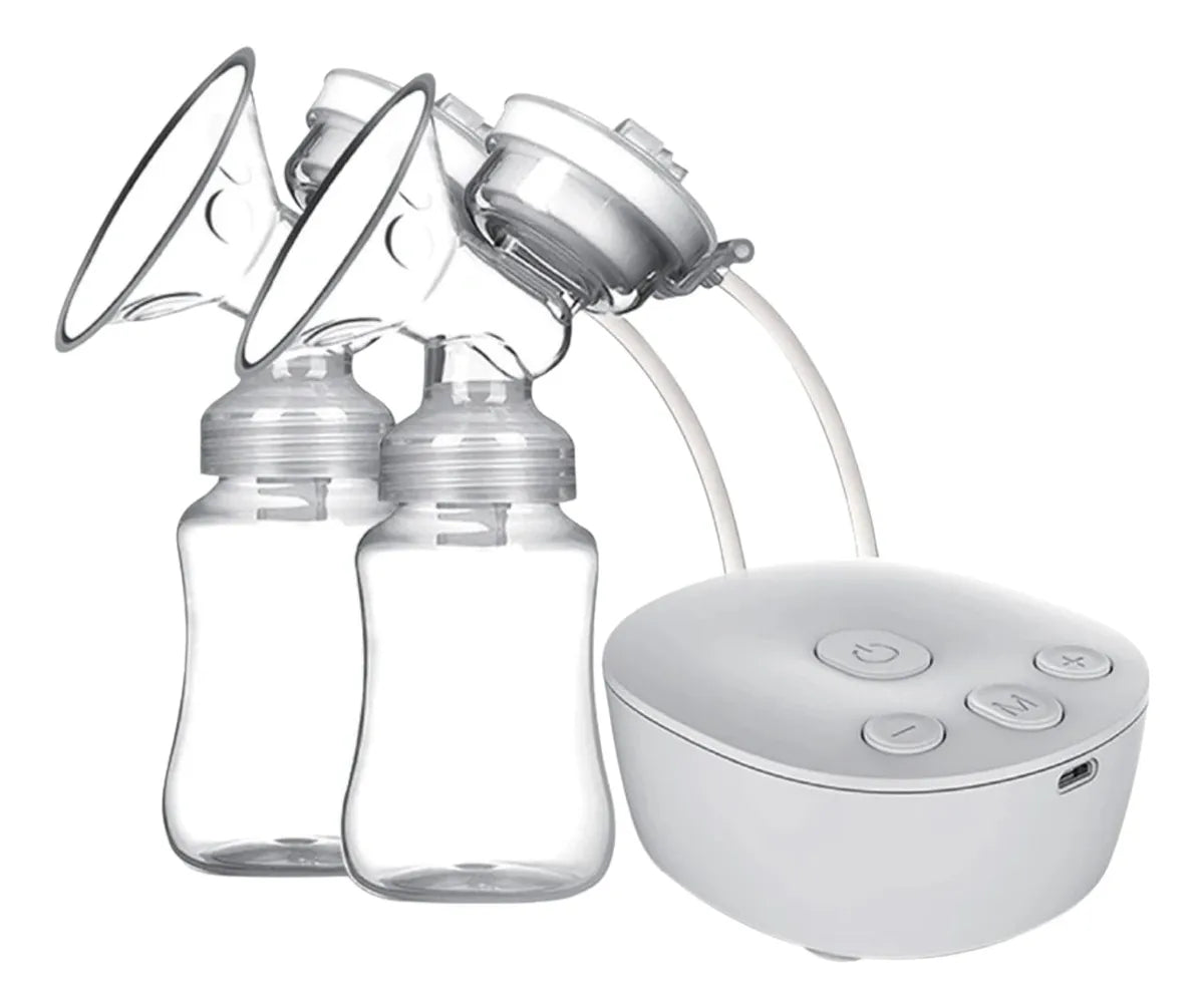 Extractor Leche Electrico Doble, Boquillas Suaves Silicona