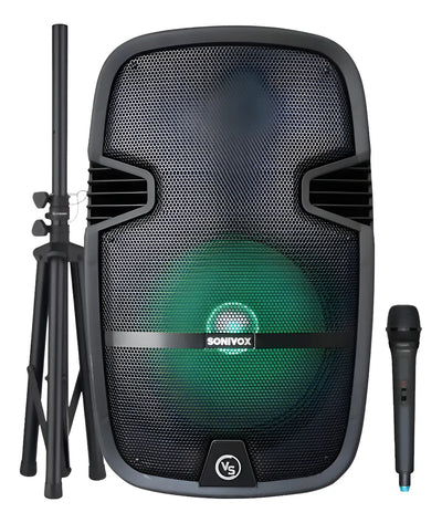 Parlante Cabina Sonivox 12 Pulgadas + Tripode Negro