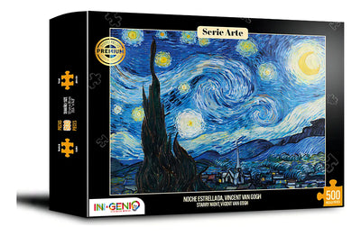 Rompecabezas 500 Piezas Noche Estrellada, Van Gogh 500-500