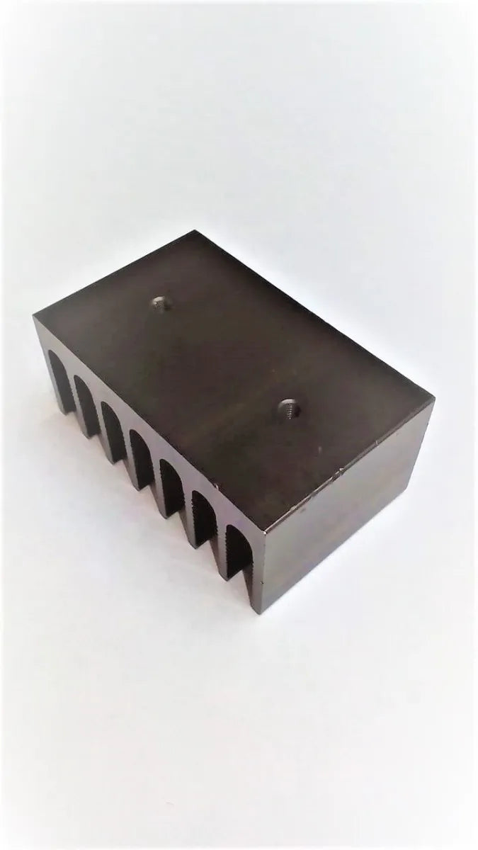 Disipador De Calor Acanalado, Aluminio Diversas Aplicaciones