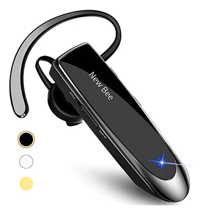 Auricular Bluetooth V5.0 Auriculares Manos Libres Negro