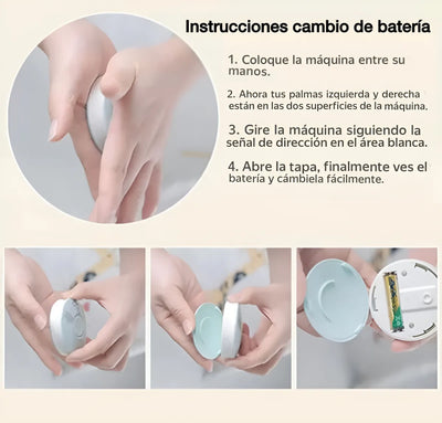 Lima Electrica Bebe Cortauñas Suave Y Segura Cuidado Infanti Agua