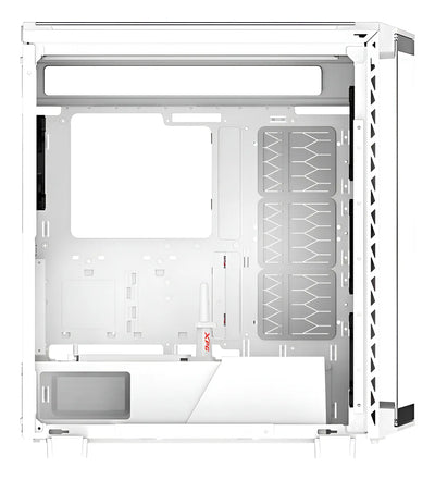 Xpg Gabinete Gamer Battlecruiser Ii St E-atx 4 Fan Argb Cristal Templado Blanco Battlecruiseriist-whcww