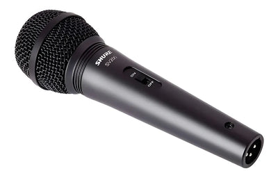 Micrófono Vocal Dinámico Shure Sv200 Color Negro
