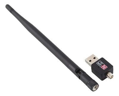 Antena inalámbrica USB Wifi 150Mbps Antena LAN b/g/n inalámbrica