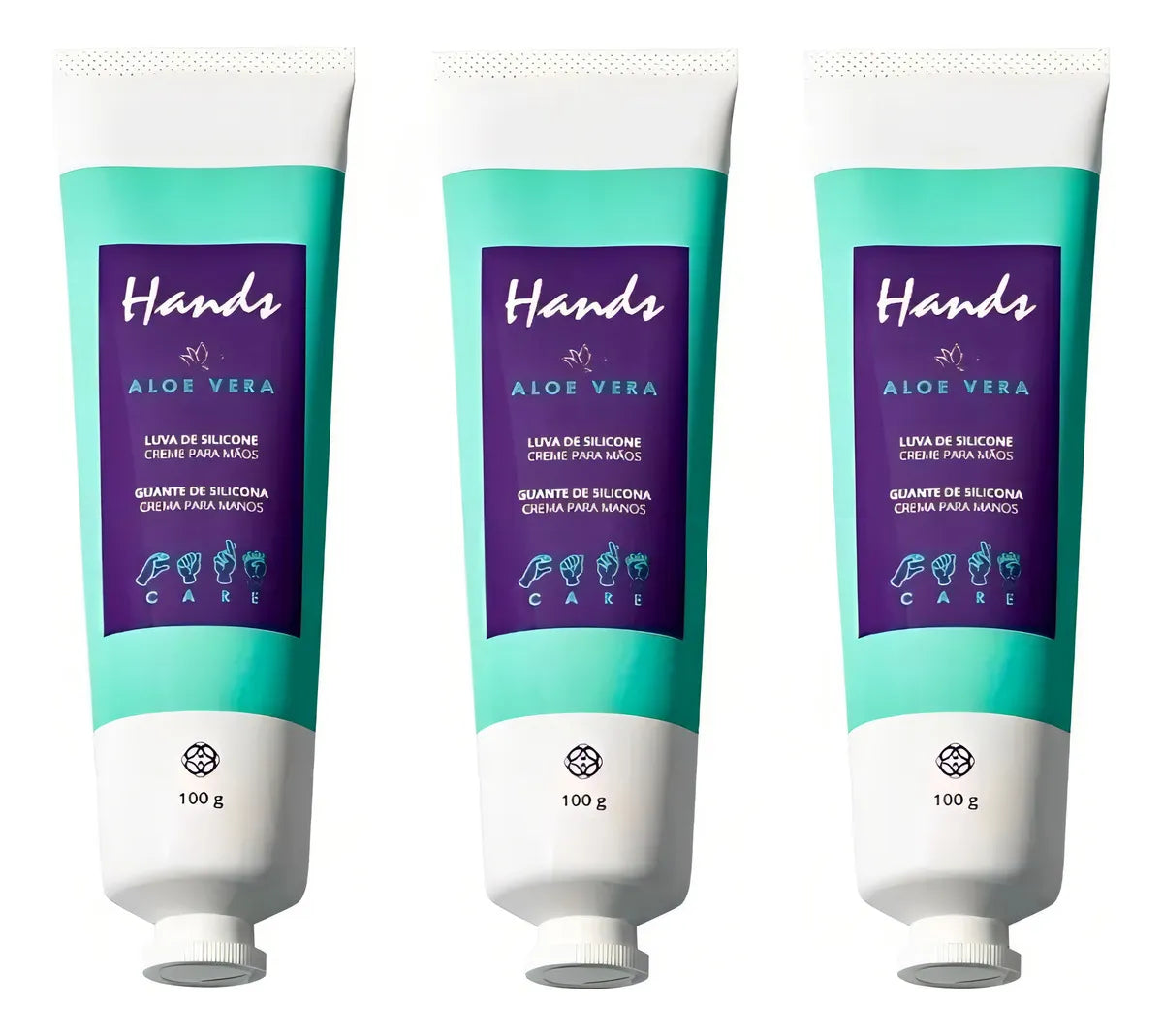 Hinode Hands Crema de manos Aloe Vera pack 3