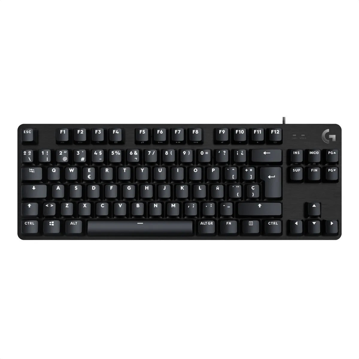 Teclado Gamer Mecánico Logitech G413 Tkl Se Inglés Color Del Teclado Negro Idioma Inglés Us