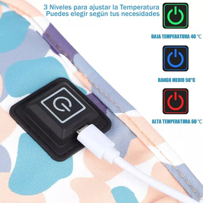 Funda Calentador Electrico De Teteros Usb Portatil Viajero 1 Multicolor