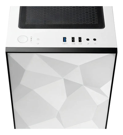 Armario Aigo Darkflash Dlm 21 con cristal lateral blanco para jugadores