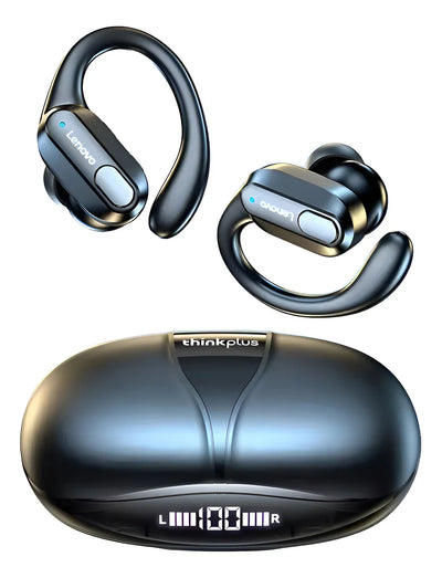 Auriculares inalámbricos Bluetooth Lenovo Xt80, color negro