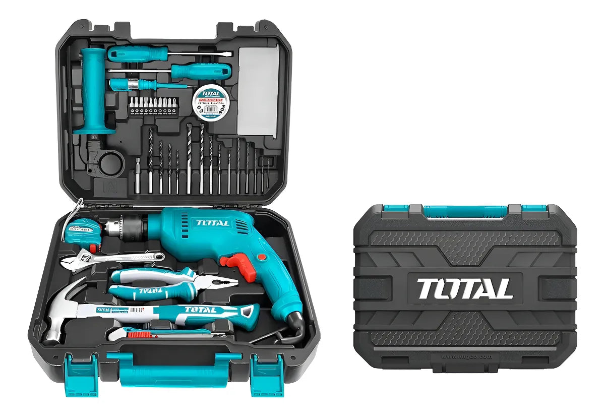 Taladro Percutor Total 1/2 680w 115pzs Select Uthkthp1152