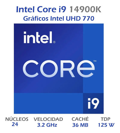 Procesador gamer Intel Core i9-14900K