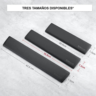 Reposamuñecas Meteor S, Redragon P035 / 60% 28.9x7.3x2cm Negro