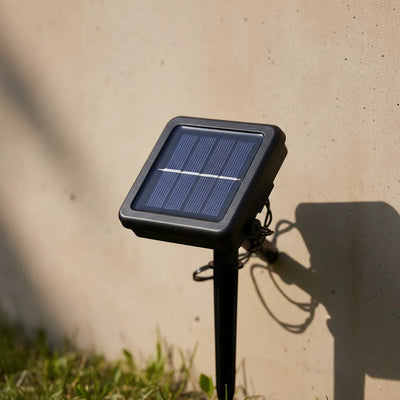Guirnalda Navideña Calida Recargable Luz Solar 100 Led