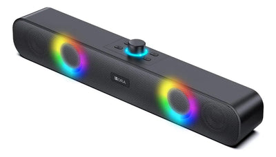 Bocina Multimedia Bluetooth 1hora Color Negro