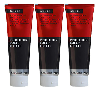 Protector Solar Spf 61+ 60g X3 - G
