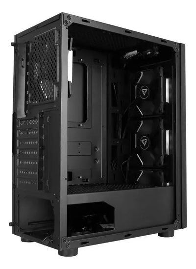 Chasis Iceberg Turbo Z8 + 5 Ventiladores 120mm Negro