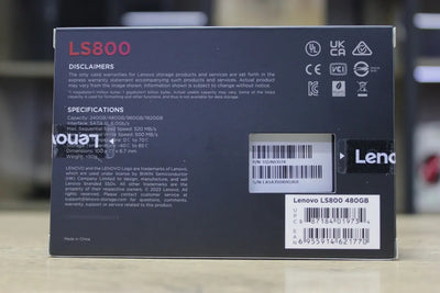Unidad Estado Solido Lenovo Ls800 480gb Negro