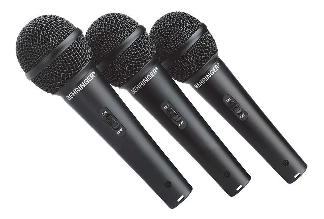 Micrófonos Behringer Ultravoice XM1800S Dinámico Supercardioide color negroS