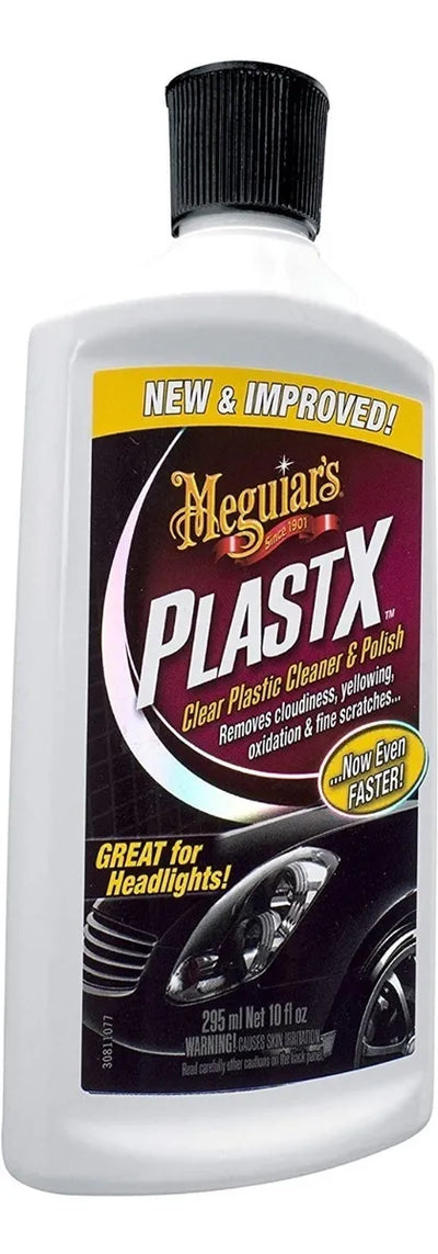 Plast X Meguiars - Restaurador Plástico Transparente