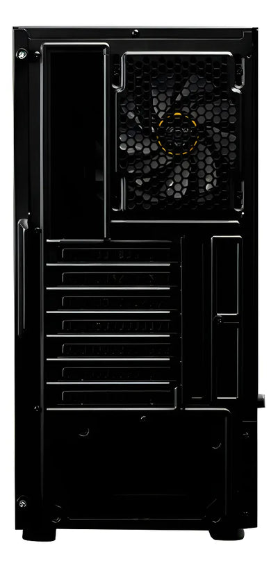 Gabinete Gamdias Talos E3 Argb Cristal Templado Midtower Atx Color Negro