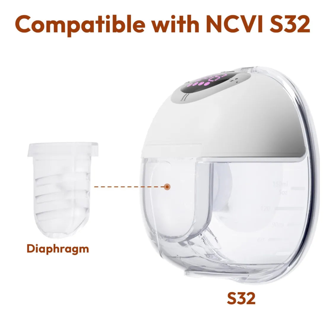Repuesto Valvula Y Diafragma Silicona Extractor S32 Ncvi
