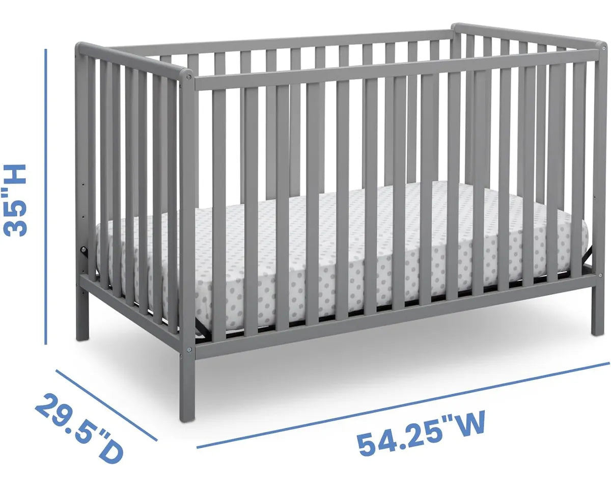 Cuna Convertible 4 En 1 Delta Children - Seguridad