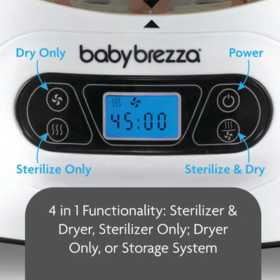 Baby Brezza Esterilizador Y Secadora De Biberones, Esteriliz
