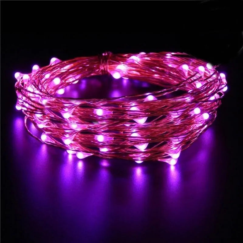 Extensión 20 Luces Navideñas Led Efavormart 72 Pulgadas