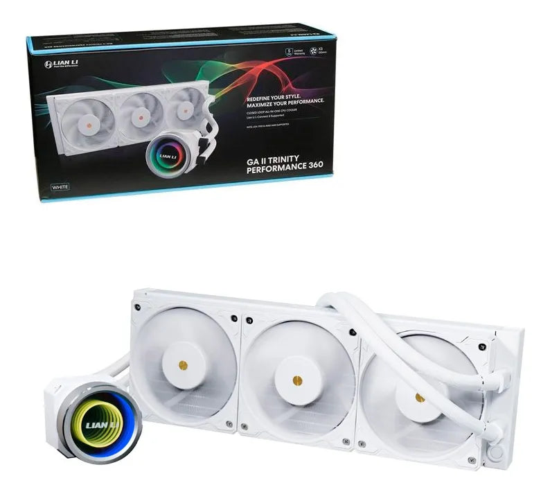 Liquida Lian Li Ga Ii Trinity Performance 360mm White
