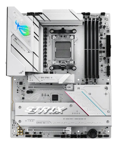 Tarjeta Madre Asus Rog Strix B850-a Gaming Wifi Am5 Pcie 5.0 Color Blanco