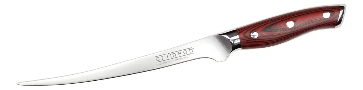 Ergo Chef Crimson Series - Cuchillo Flexible De Filete De 7