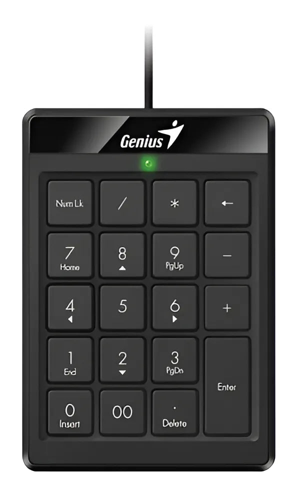 Teclado Numerico Genius Numpad 110 Usb Pc Negro Inclinable