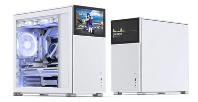 Jonsbo D41 Mesh Sc Carcasa Para Computadora Atx Con Pantalla